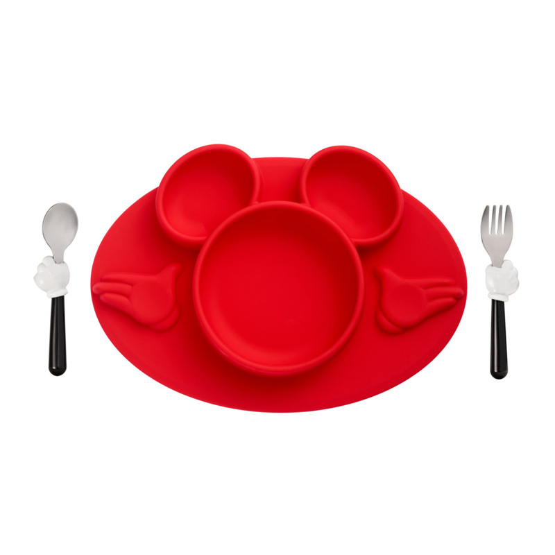 The First Years Disney Mickey Mouse 3pc Mealtime Set